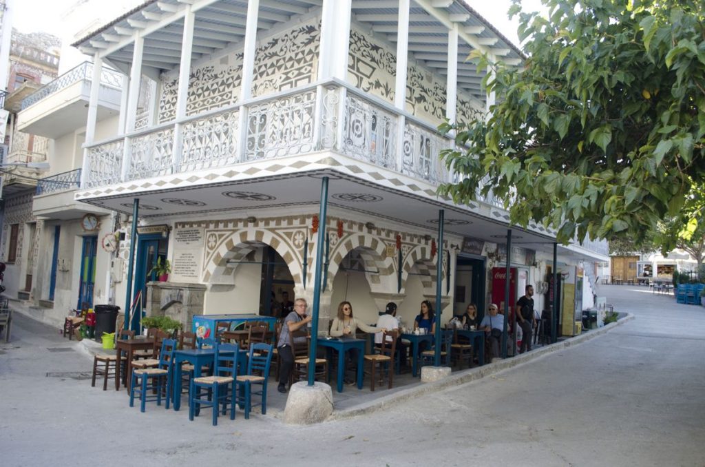 Sakız Adası, Chios, PIYRGI MANOULA CAFE, Megaplus Dergisi 38. Sayı